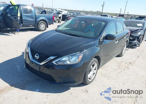 2017 Nissan Sentra S z USA, uszkodzony, nr VIN 3N1AB7AP2HY357316